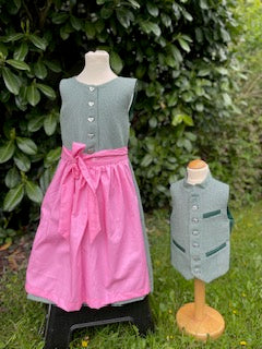 Kinderdirndl Narrischer Wald