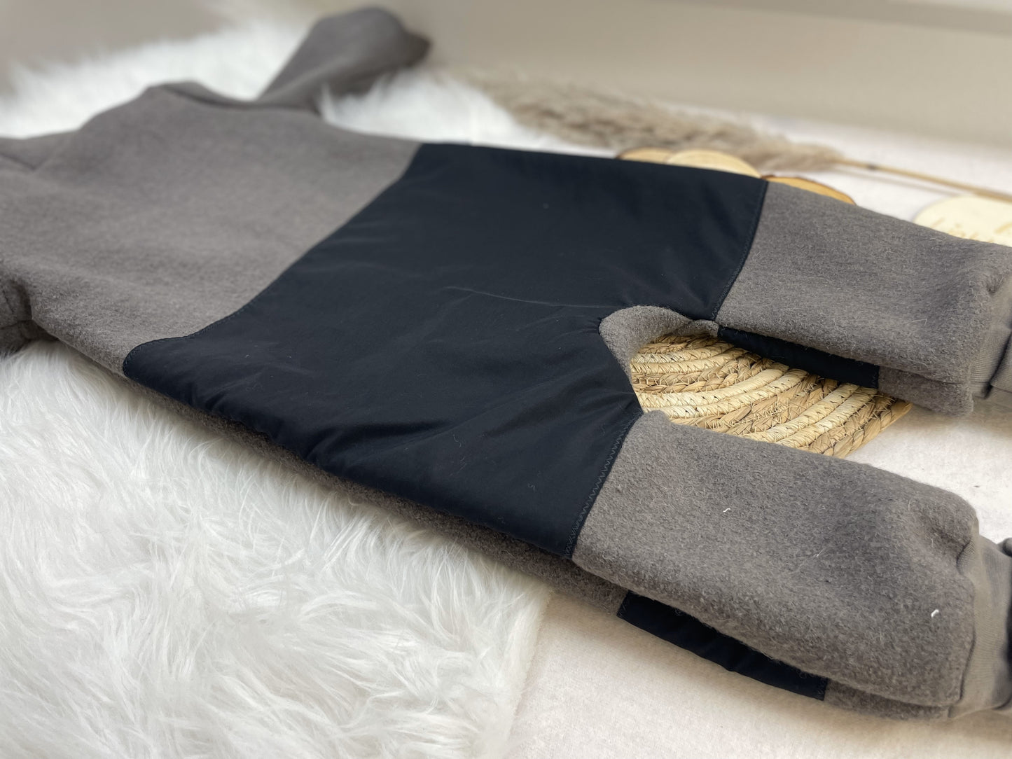 Robustoverall taupe Leo dunkel