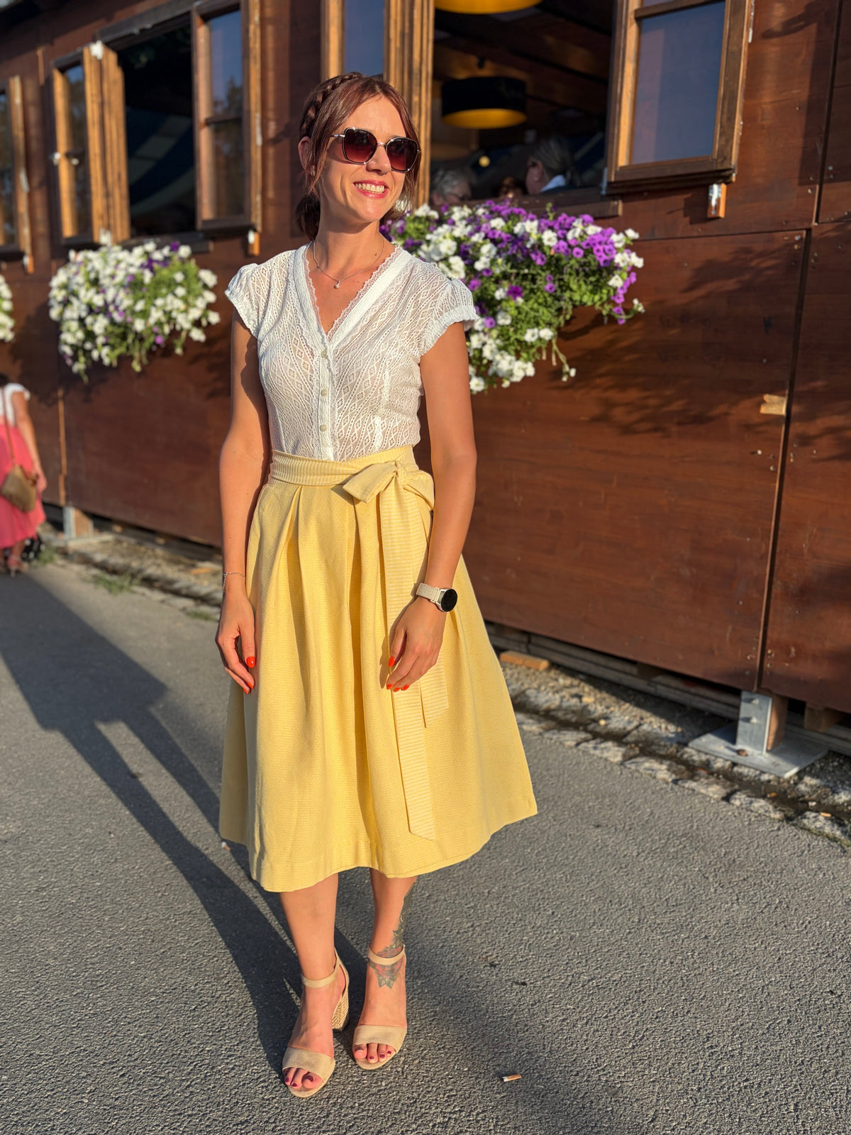 Wickelrock Damen – Eleganter Trachtenrock | Lieblingsnaht